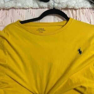 Polo by Ralph Lauren Men's Vibrant Yellow Tee